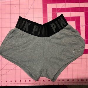 Victorias Secret PINK grey Mini shorts size XS